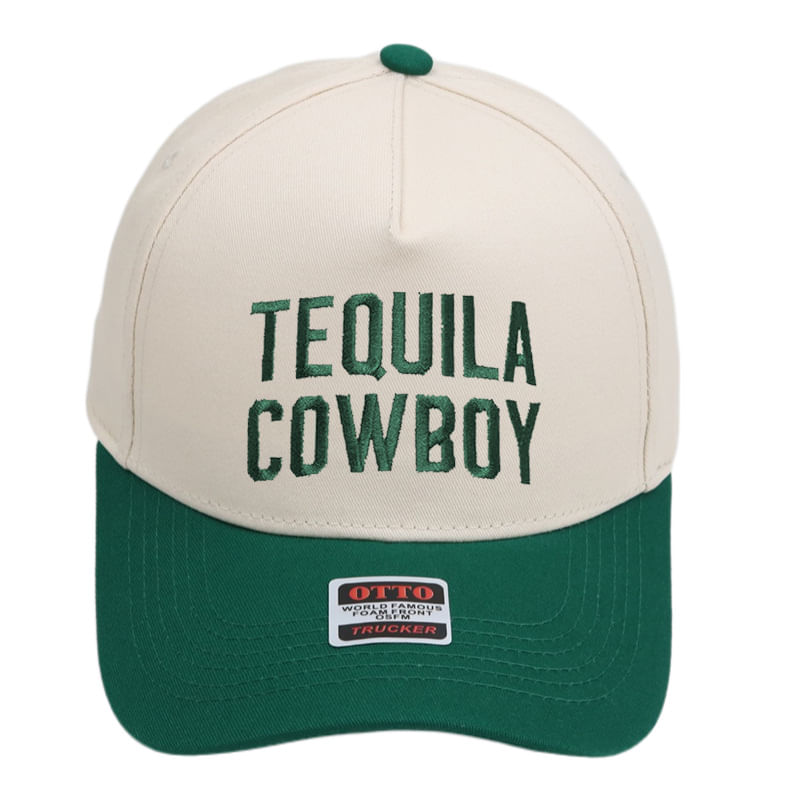Boné De Beisebol Trucker Tequila Cowboy Style Algodão Unissex