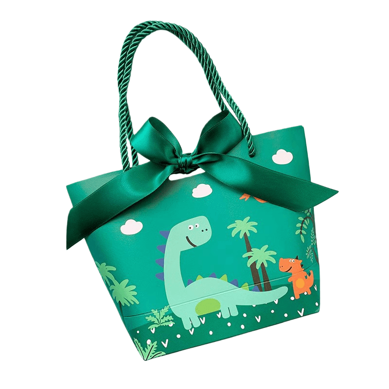 Bolsa De Presente Dinosaur Park Cartoon Theme Kids 13x14x6,5 Cm 10 Unidades