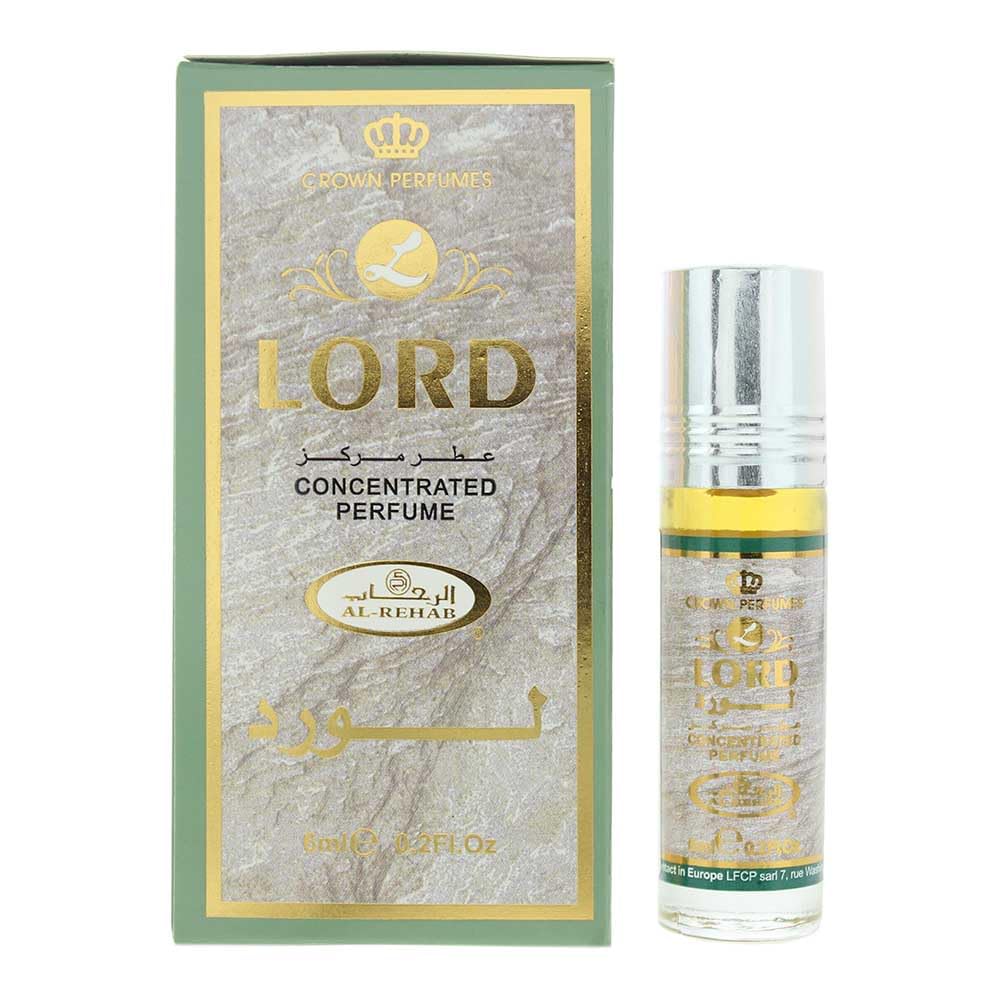 Al-Rehab Lord Aceite De Perfume Concentrado Roll-on 6ml Sin Alcohol