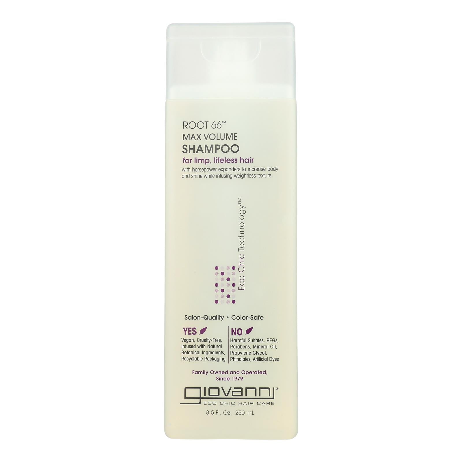 Shampoo Giovanni Root 66 Max Volume 250ml