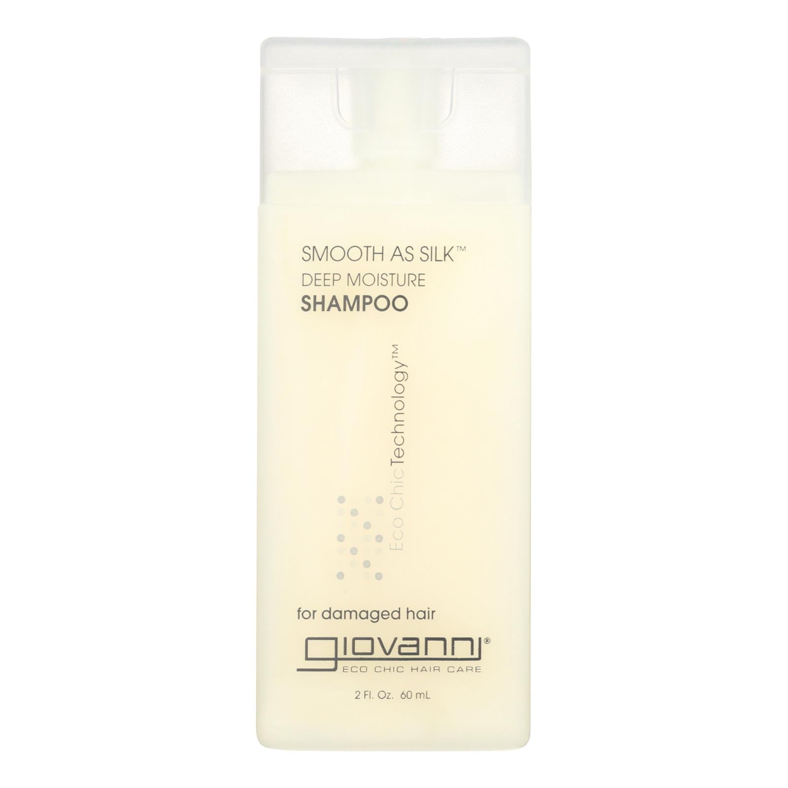 Shampoo Giovanni Smooth As Silk Deep Moisture 60ml X12