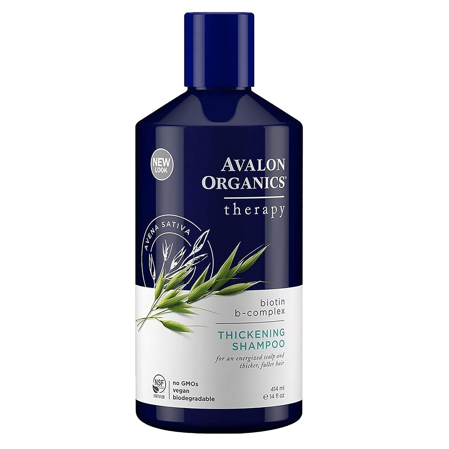 Shampoo Avalon Organics Biotina Therapy B-complex 414ml