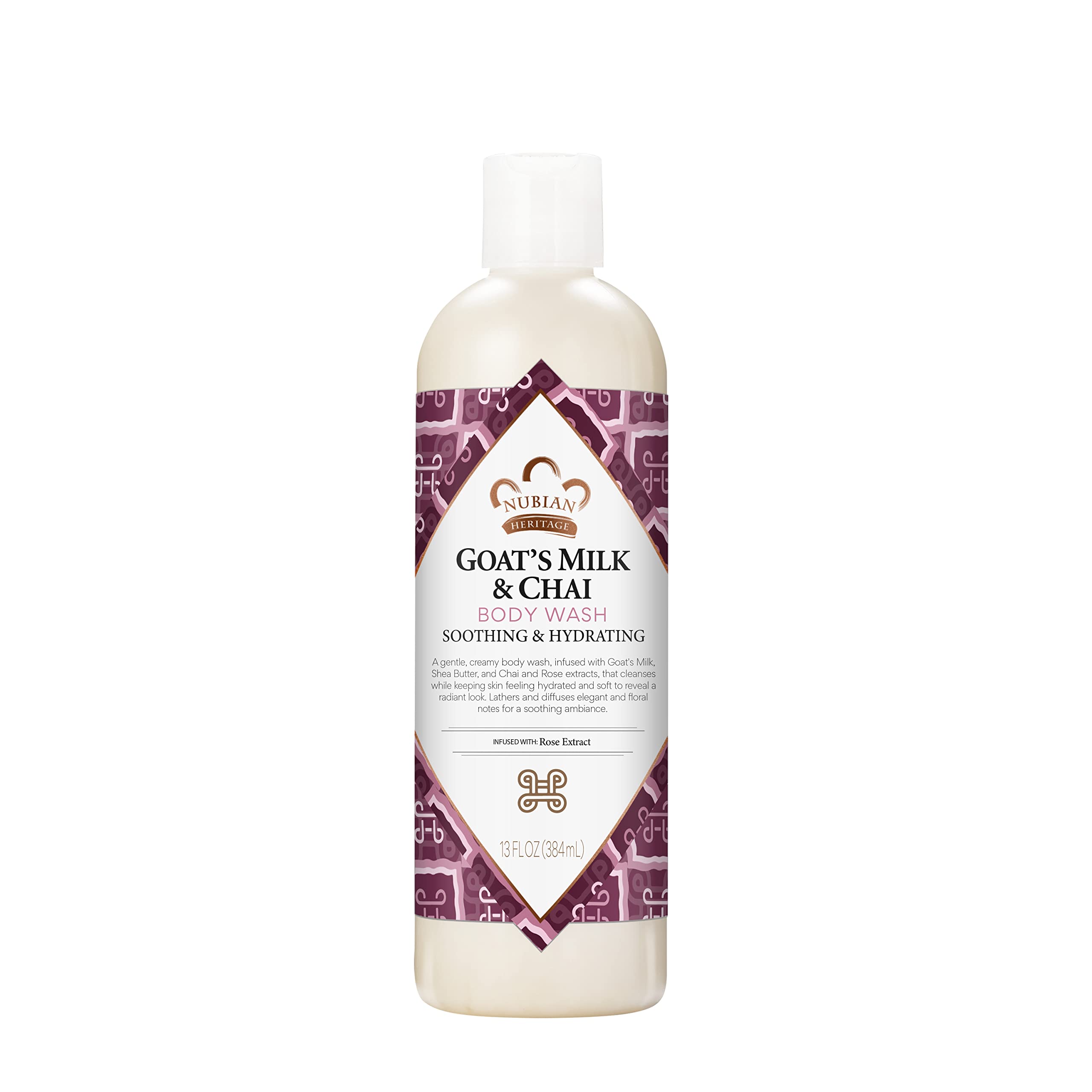 Sabonete Líquido Nubian Heritage Goats Milk And Chai 385 Ml