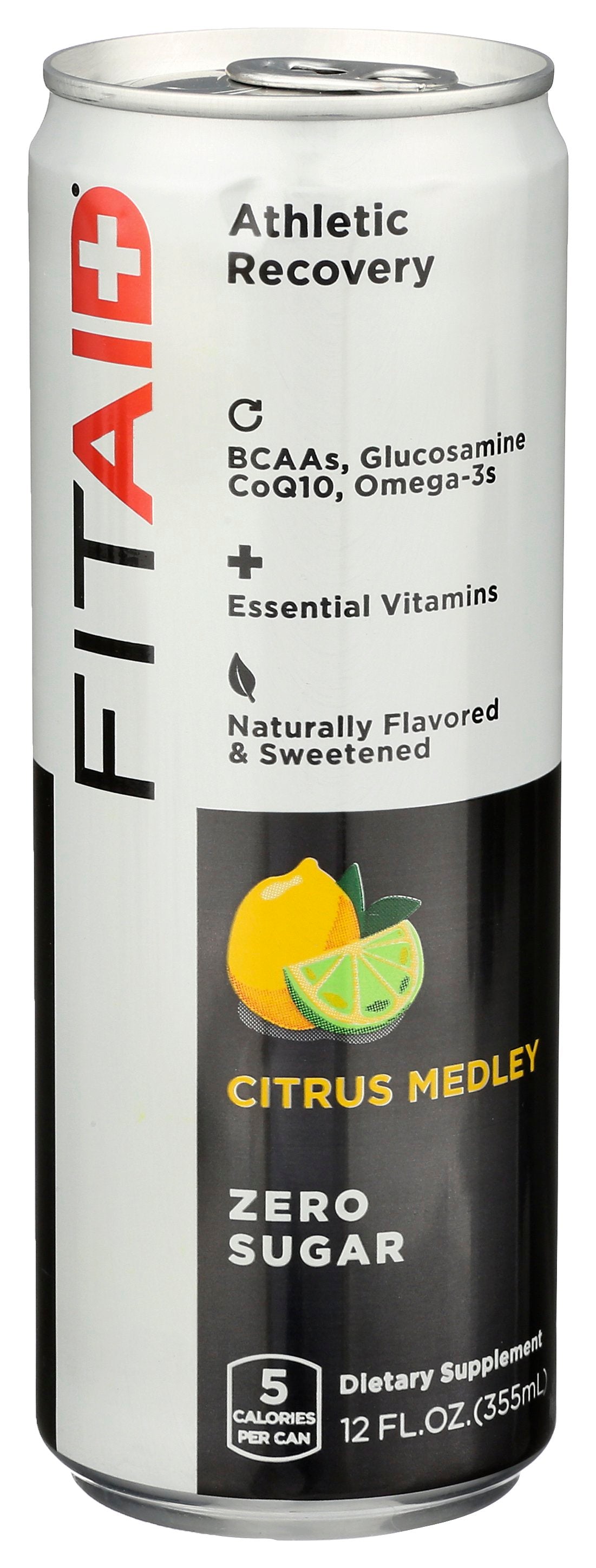 Bebida Energética Lifeaid Beverage Fitaid Rcvr Sem Açúcar Citrus