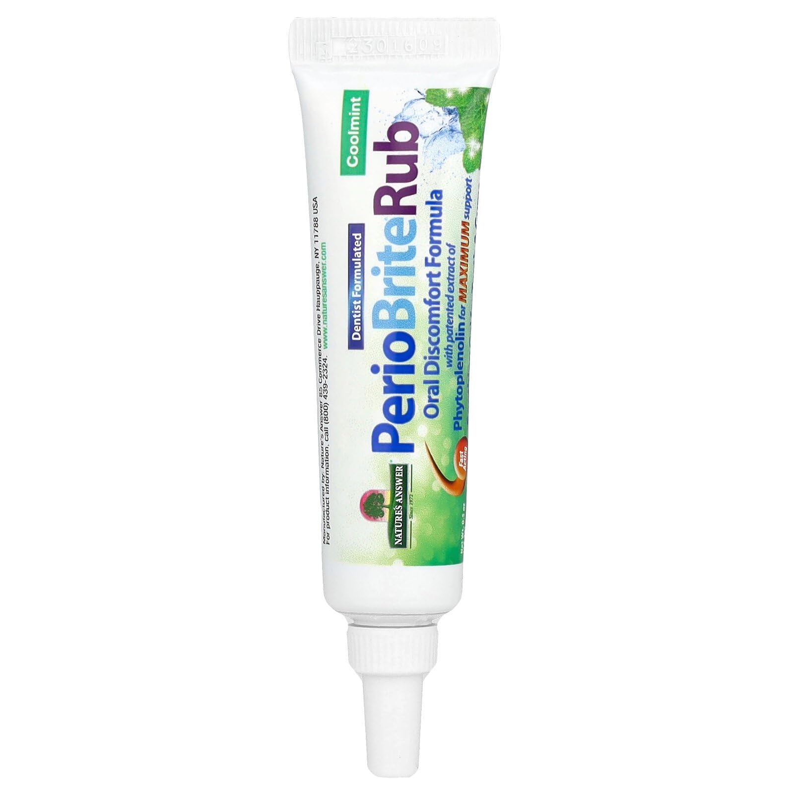 Topical Rub Nature's Answer Periorub 15 Ml, Formulado Por Dentistas