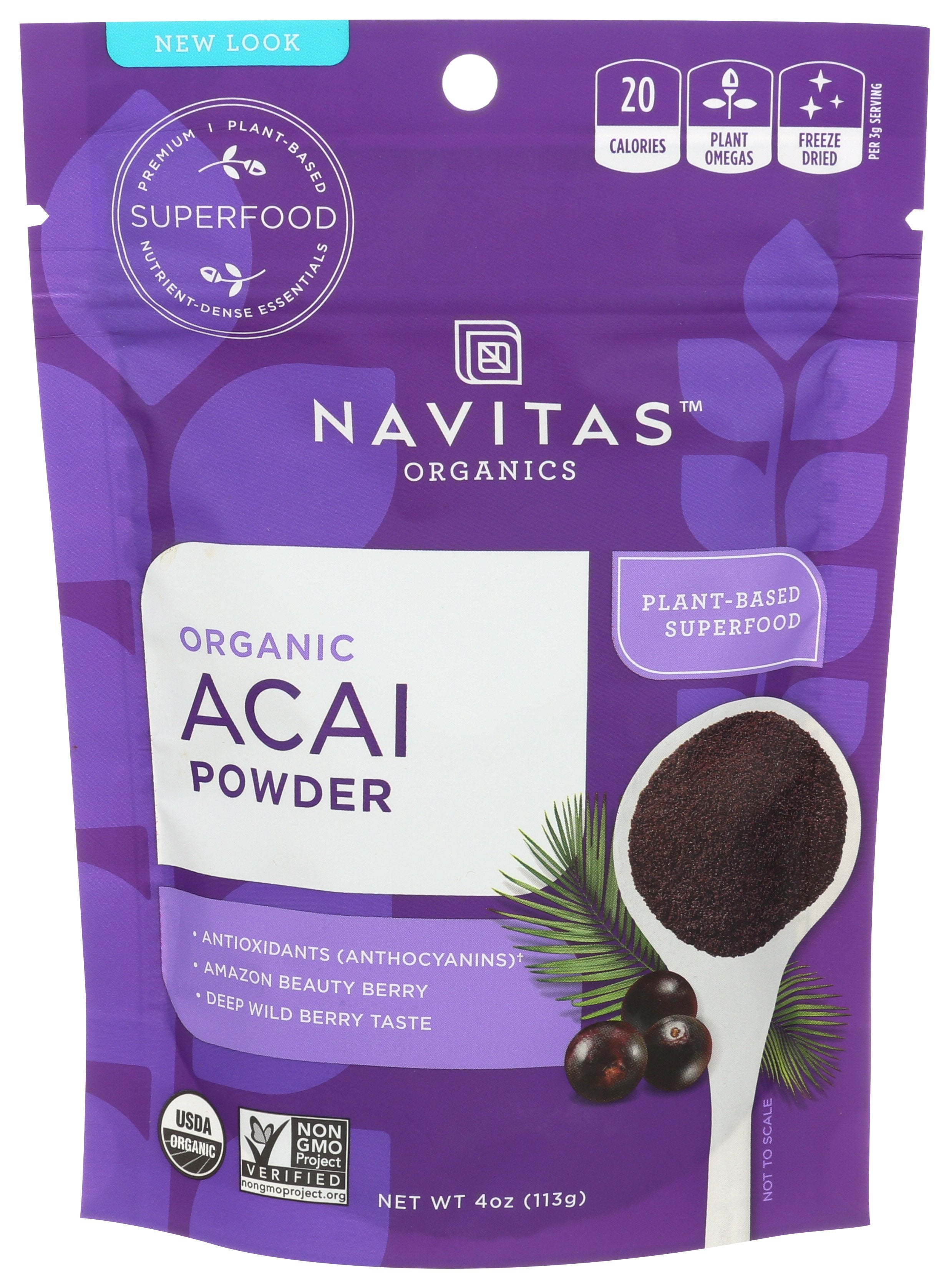 Açaí Em Pó Navitas Organic Nutritional Powerhouse 227g