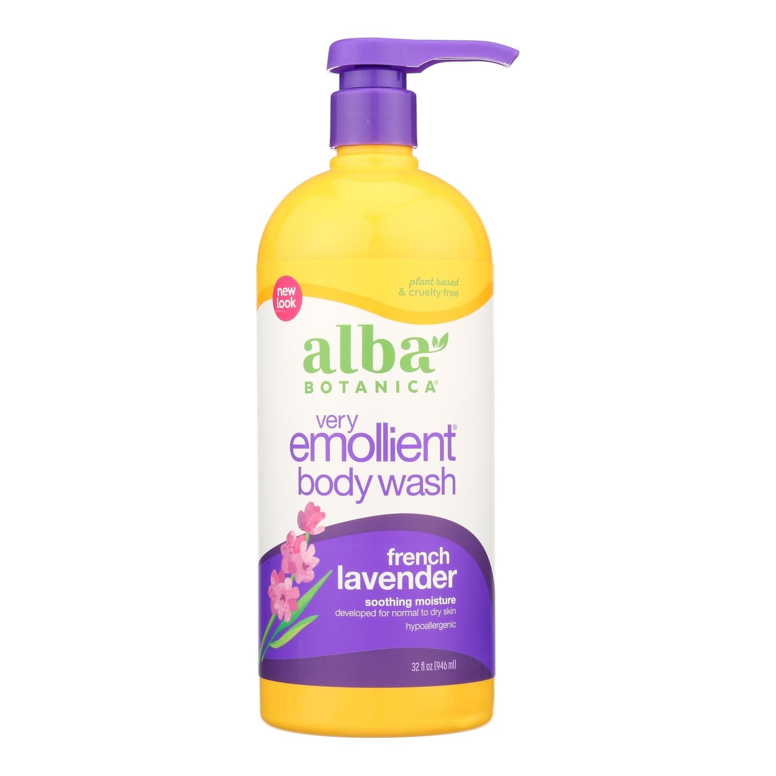 Gel De Banho E Duche Alba Botanica Very Emolient 946ml