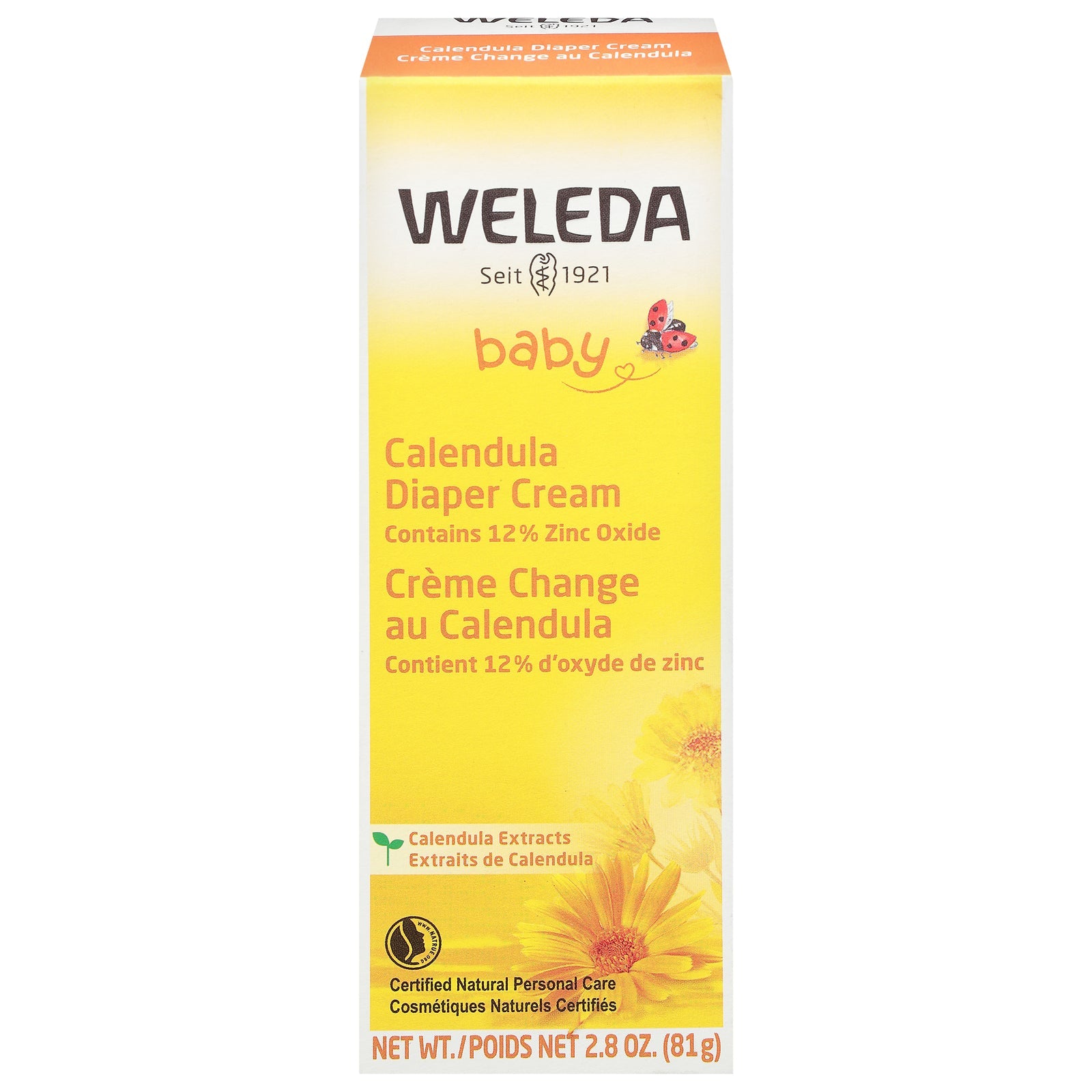 Creme De Fraldas Weleda Calendula 80ml