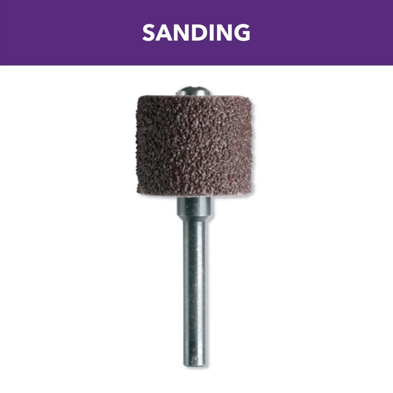 Drum Sander Bands Dremel Aluminum Oxide 60 Grit Coarse, 1 Unidade