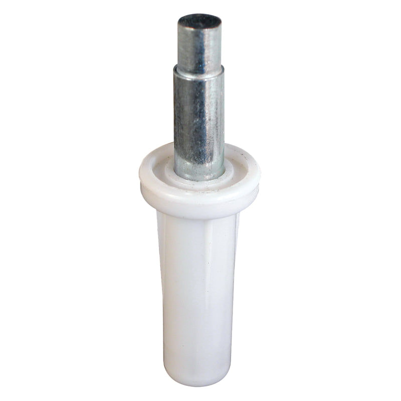 Pivot Device Prime-line Mill White Nylon 2 Peças
