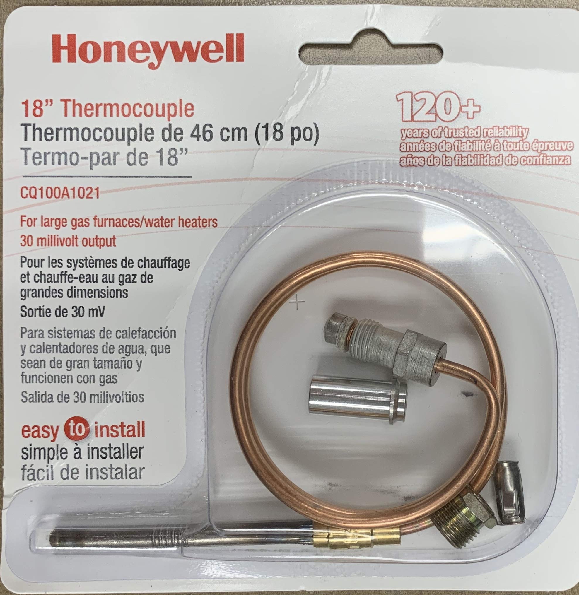 Kit De Termopar Honeywell CQ100A1021 18 Universal