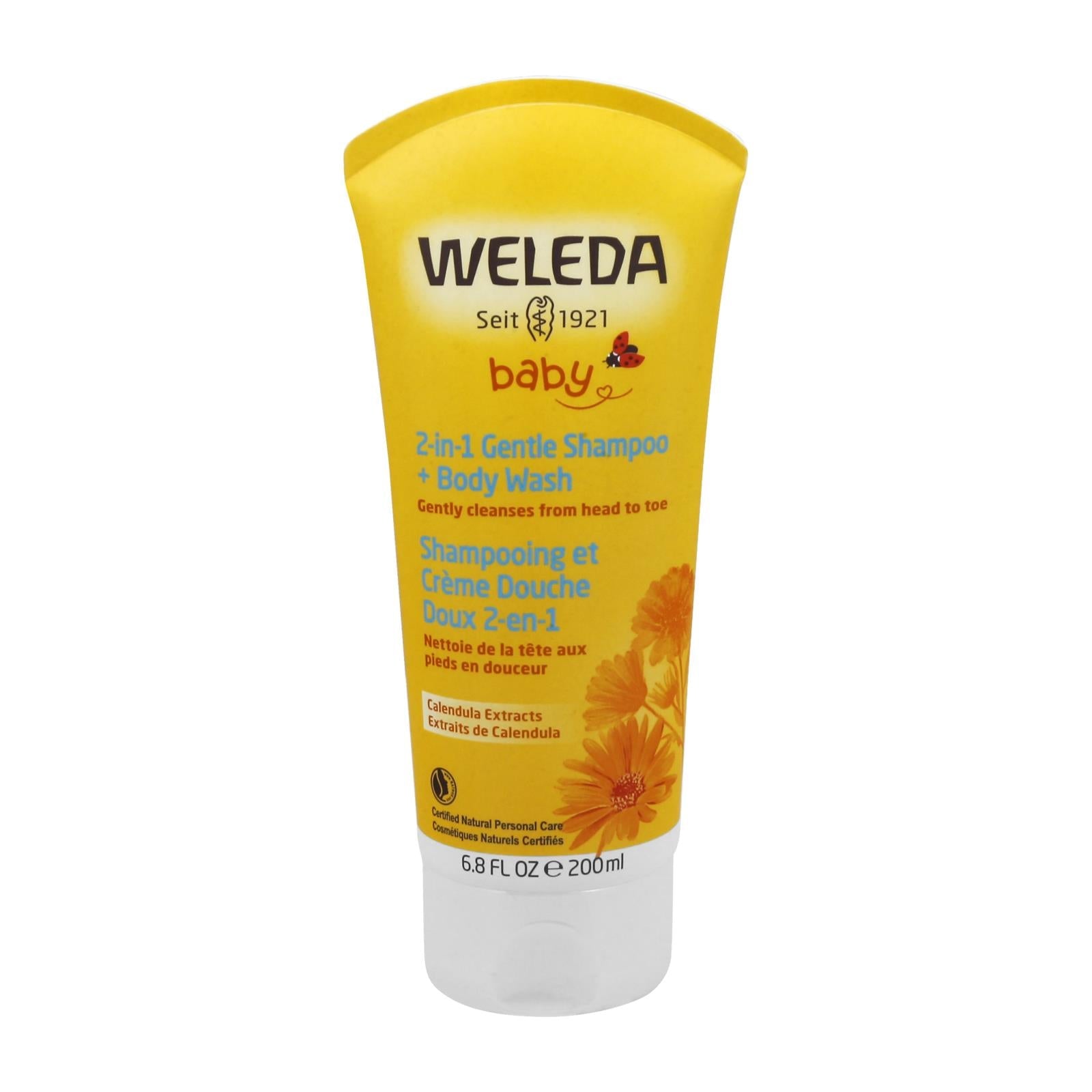 Shampoo E Sabonete Líquido Weleda Calendula 200ml