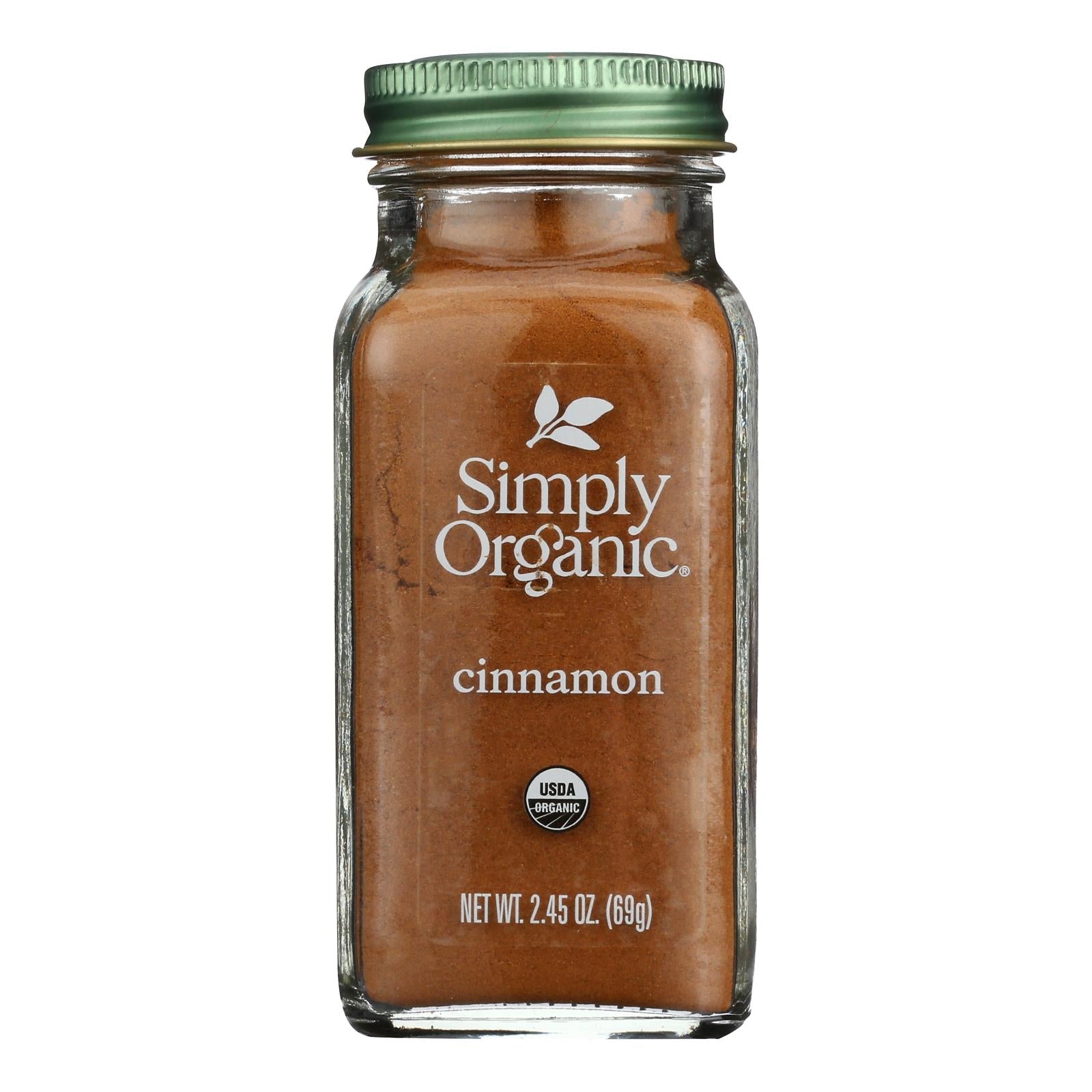 Canela Spice Simply Organic 72ml - Caixa Com 6