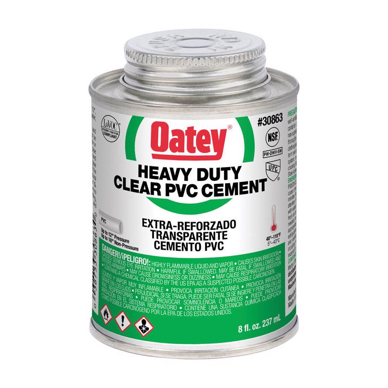 Cement Oatey Heavy Duty Clear Para Pvc 240 Ml