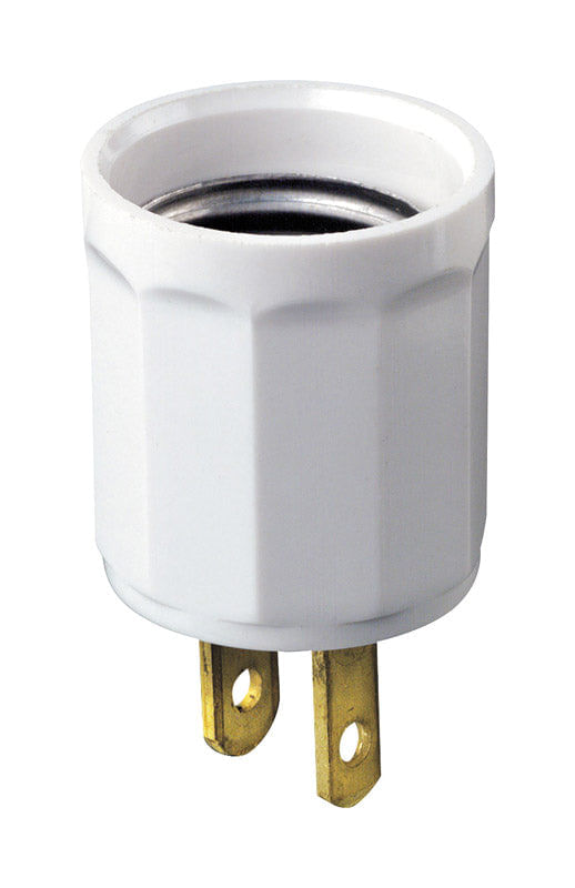 Adaptador Leviton Polarized 1 Outlet, 1 Pacote
