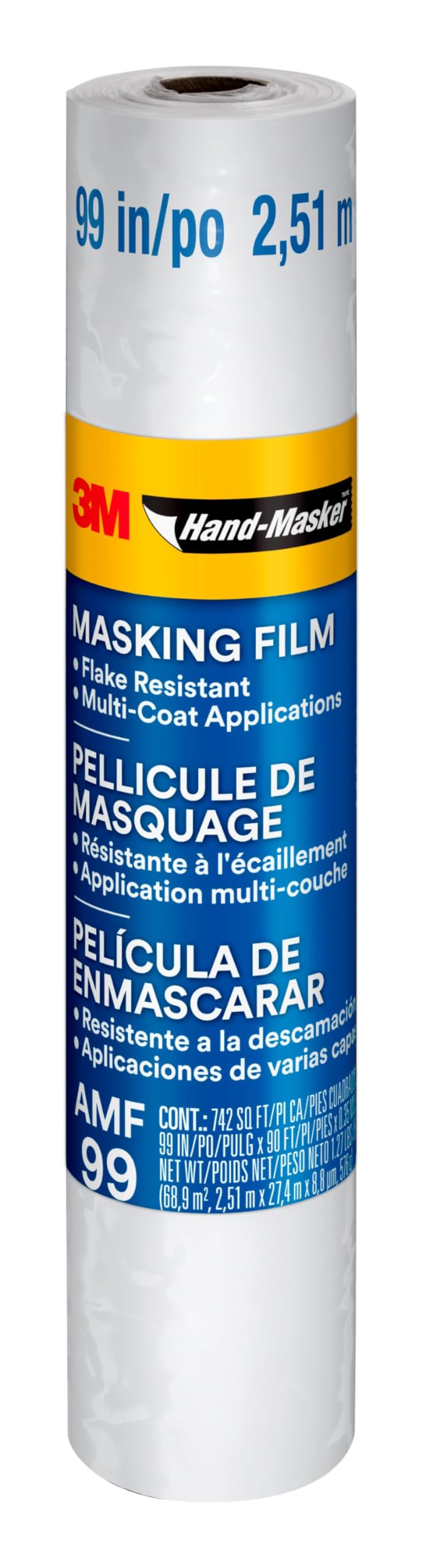 Filme De Mascaramento 3M Hand Mask Advanced 99 Polegadas X 90 Pés (AMF99)