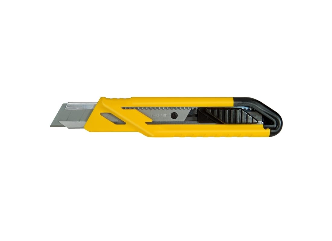 Faca Stanley Blade 18mm Snap-off Em Aço Inoxidável