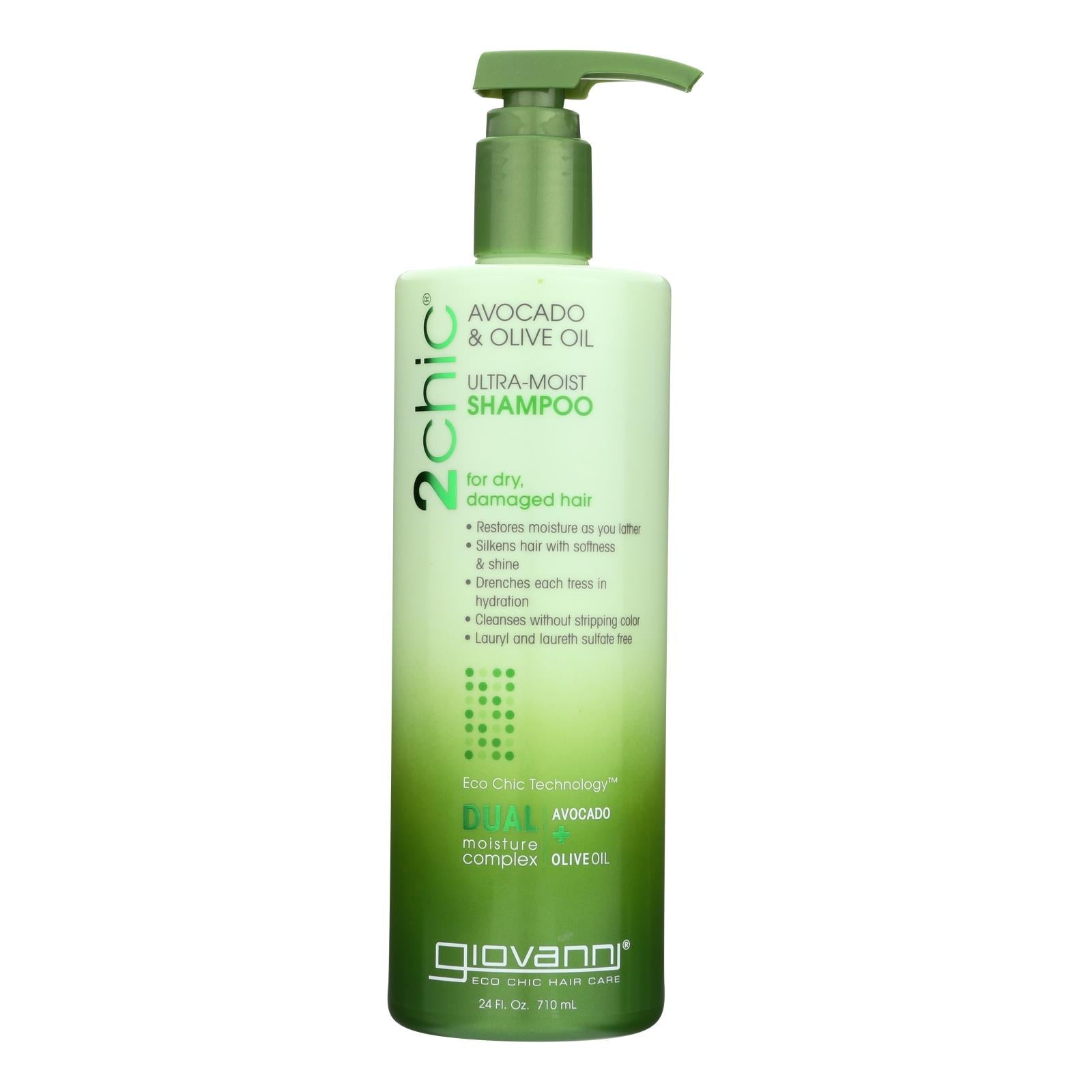 Shampoo Giovanni 2chic Abacate E Azeite De Oliva 710ml