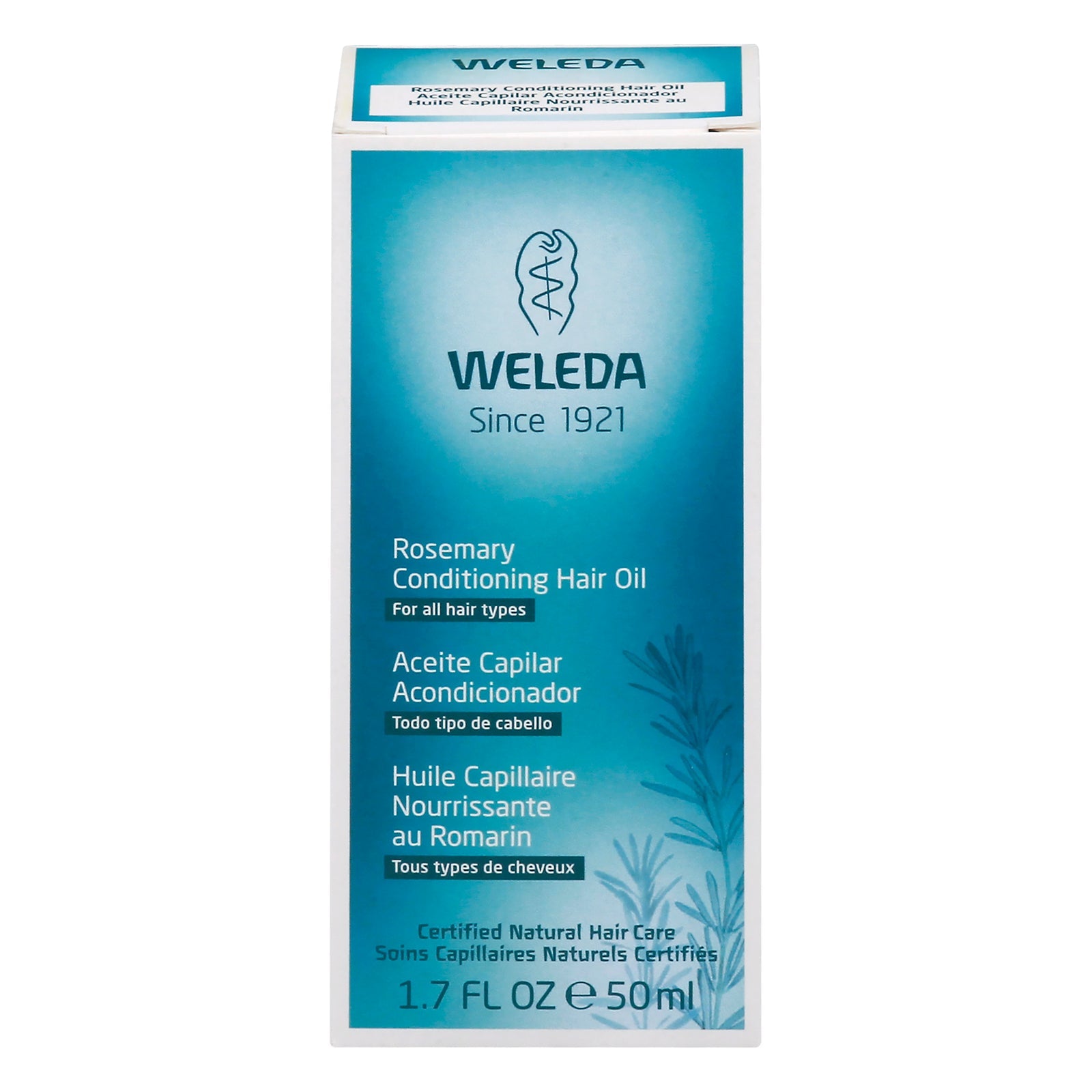 Óleo De Cabelo Weleda Condicionador Com Alecrim 50ml