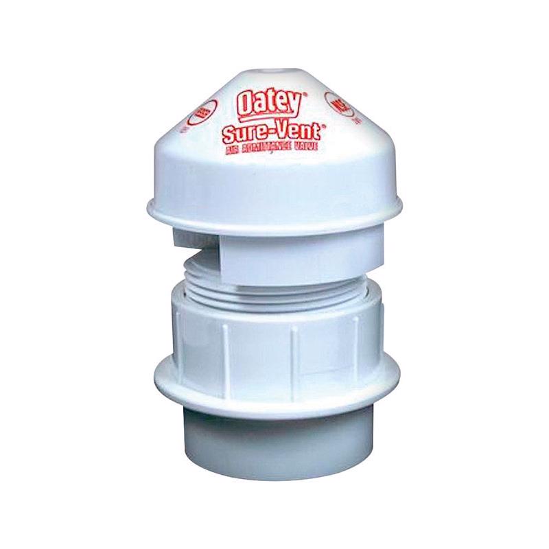 Válvula De Admissão De Ar Oatey Sure-vent Pvc 1,5 Polegadas