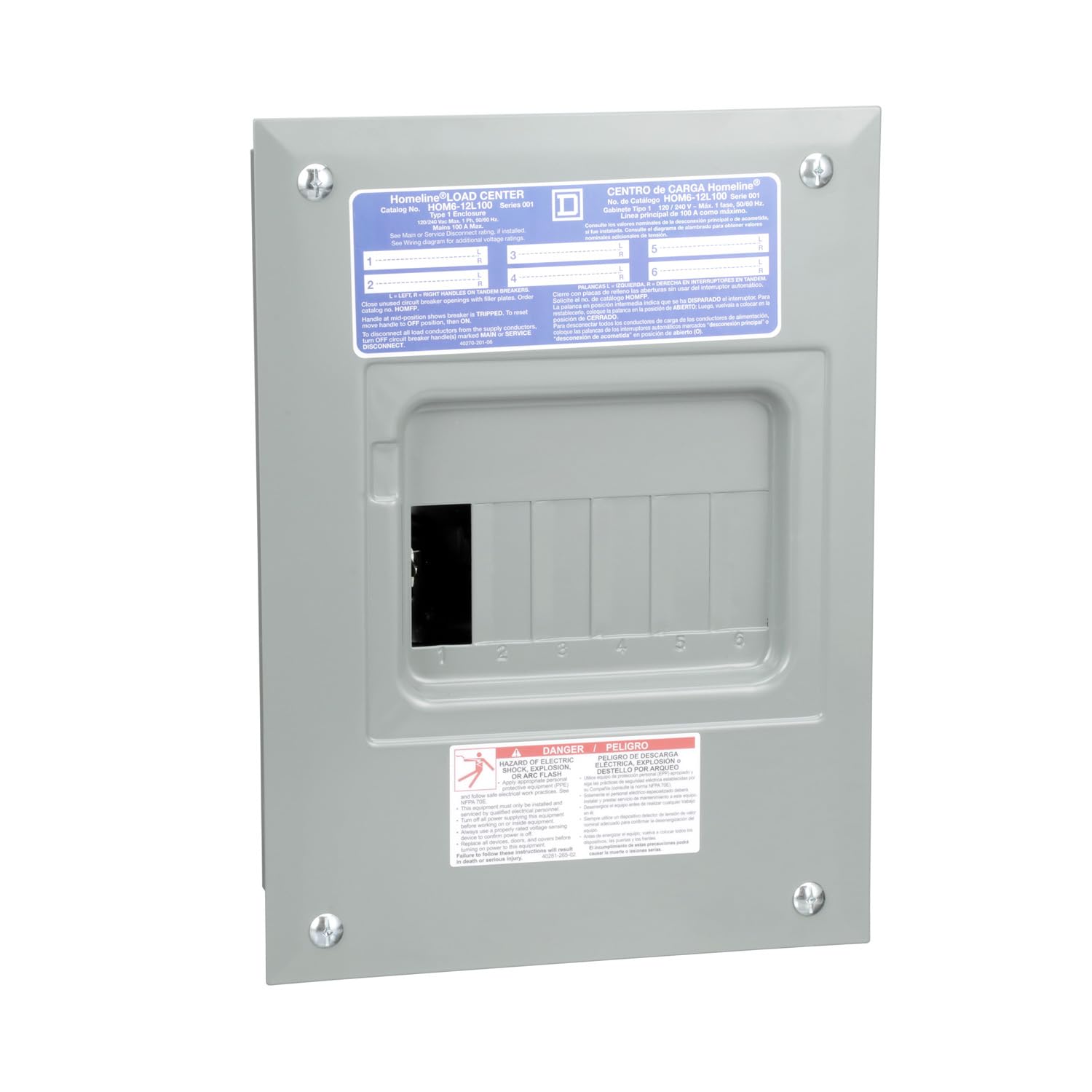 Caixa De Disjuntores Schneider Electric Homeline 100a