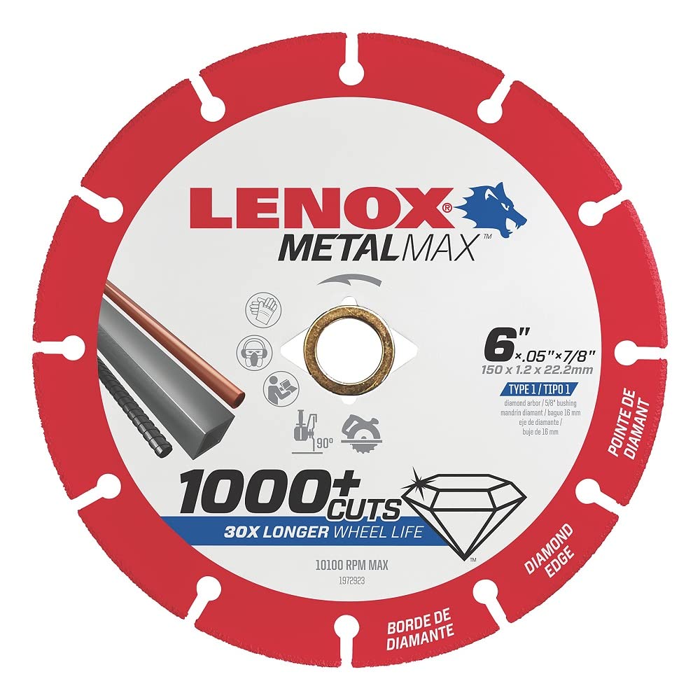 Roda De Corte Lenox Metalmax 15 Cm Segmented Rim Diamond