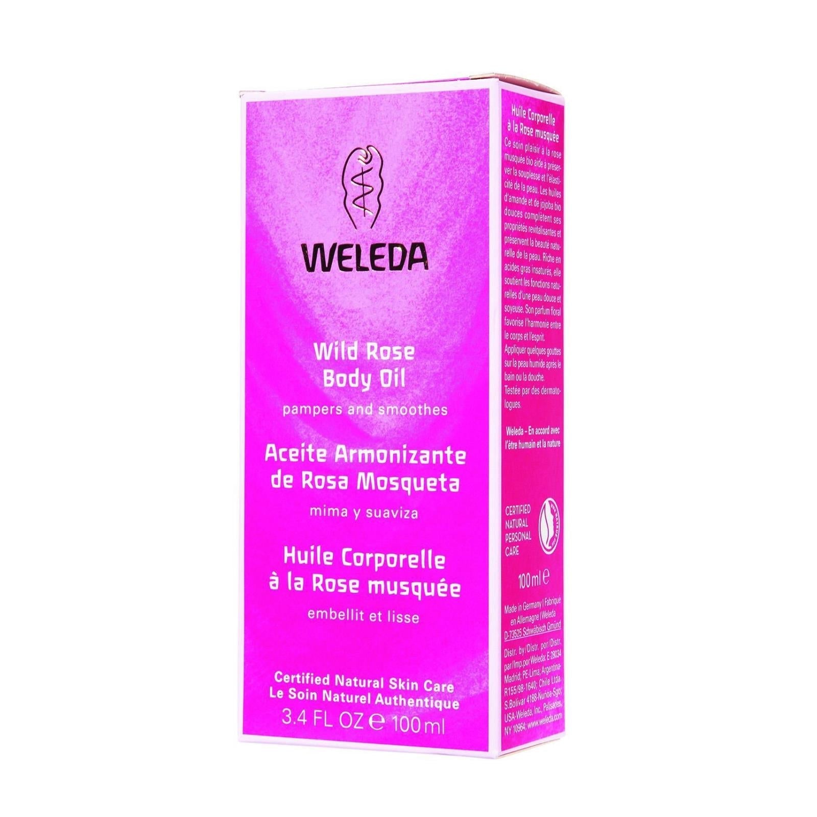 Óleo Corporal Weleda Wild Rose 100ml