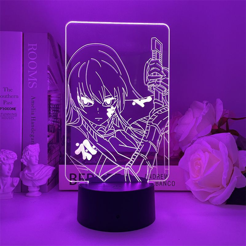 Luz Noturna Usb Akame Ga Kill Stand Second Dimension