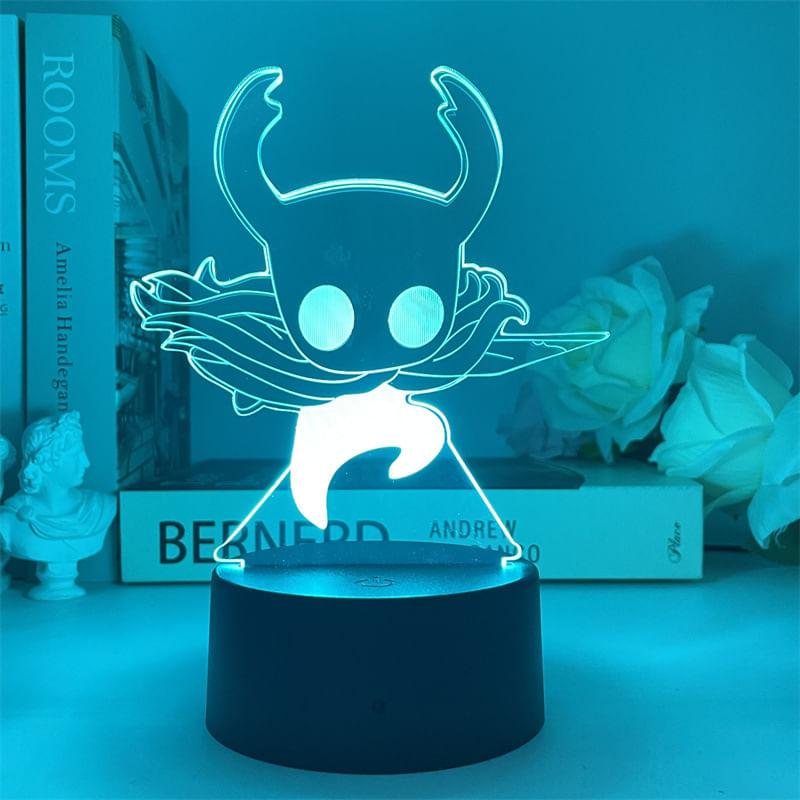Jogo Usb Night Light Hollow Knight Com Controle Remoto Por Toque