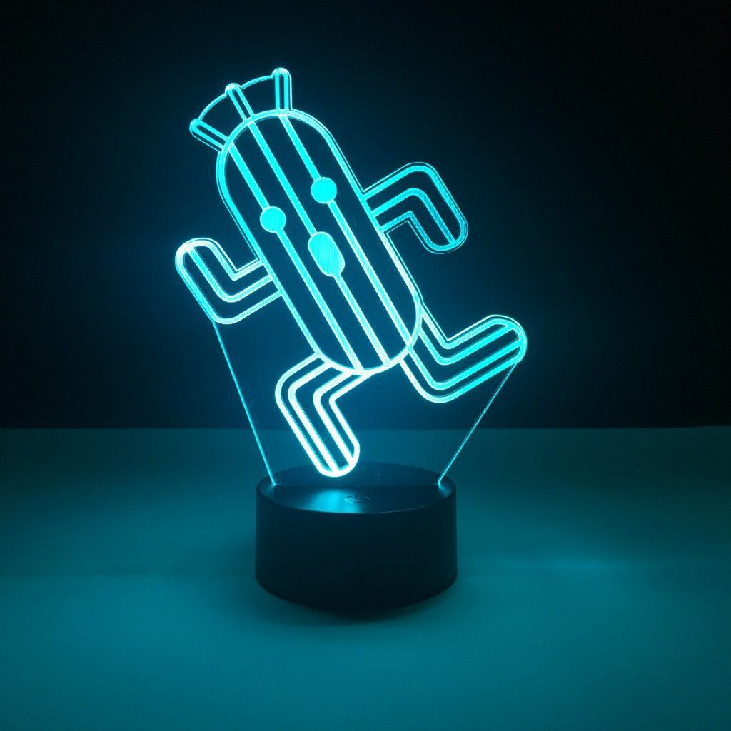 Night Light 3d Final Fantasy Black Mage Cloud Para Crianças