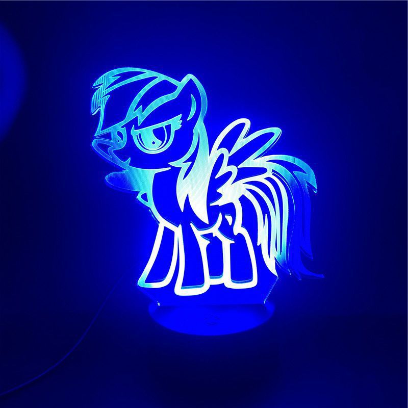 Luz Noturna Usb Mys Littles Ponys Merchandise Doll Desktop