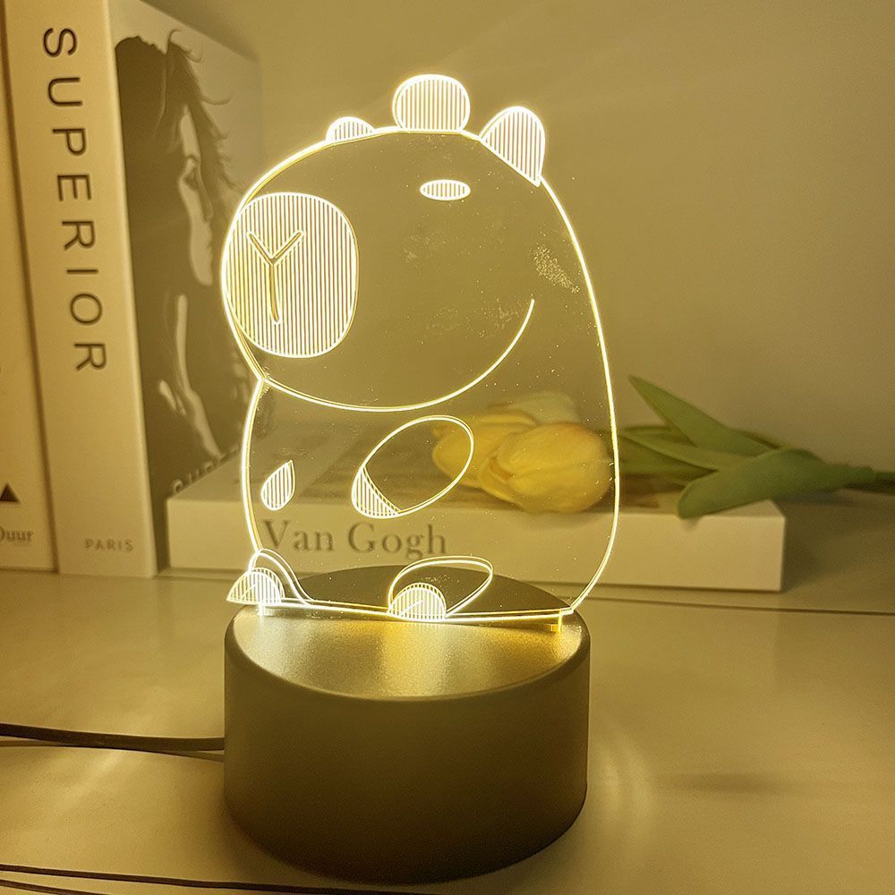 Anime 3D Night Light As Muitas Heroínas Perdedoras Ananami Anz