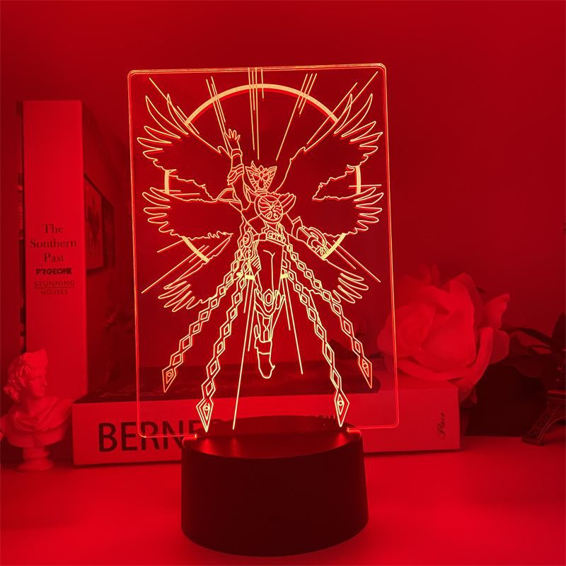 Luz Noturna Usb Kamens Riders Ooo Glowing Decoration