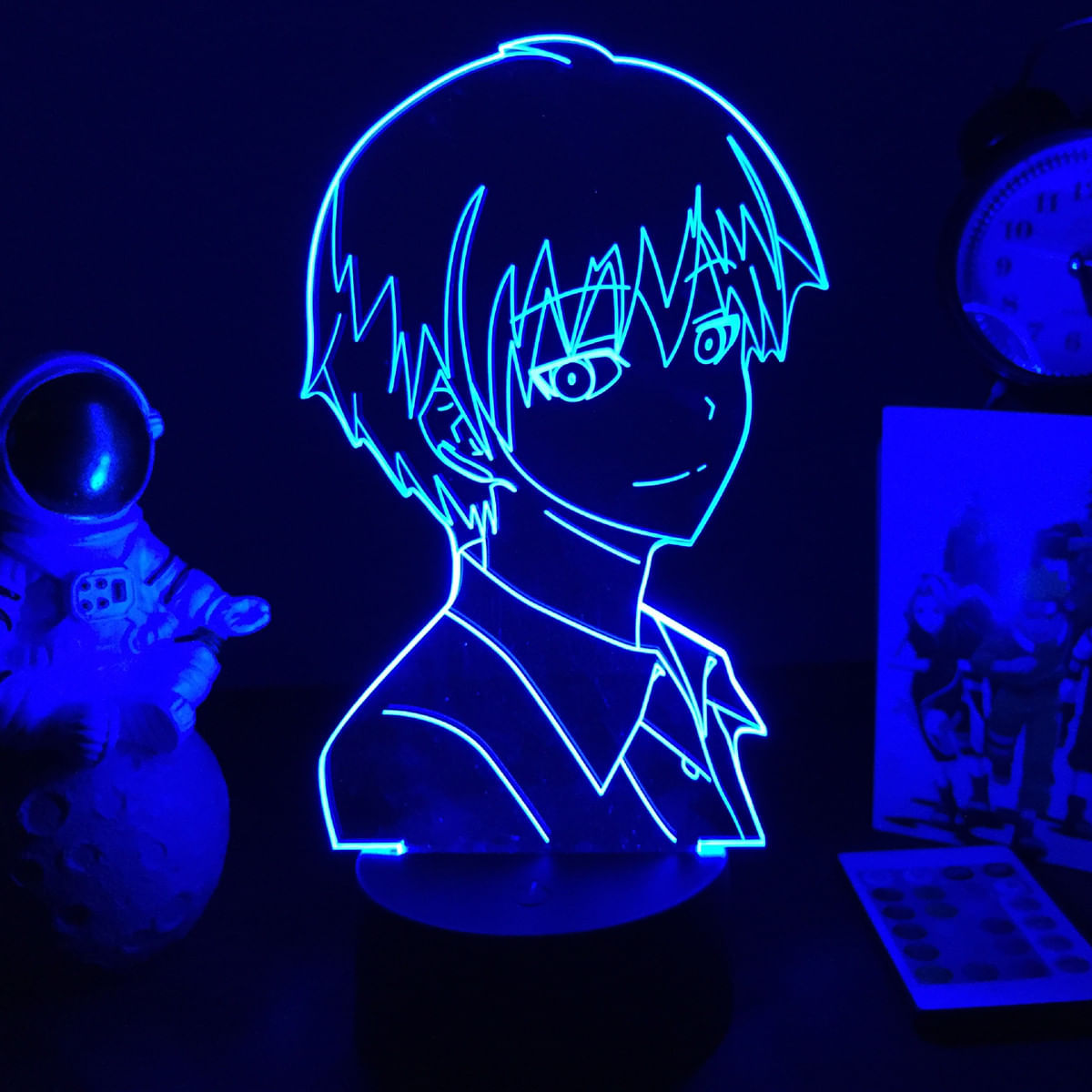 Night Light Assassination Classroom Led 3d Illusion Acrílico
