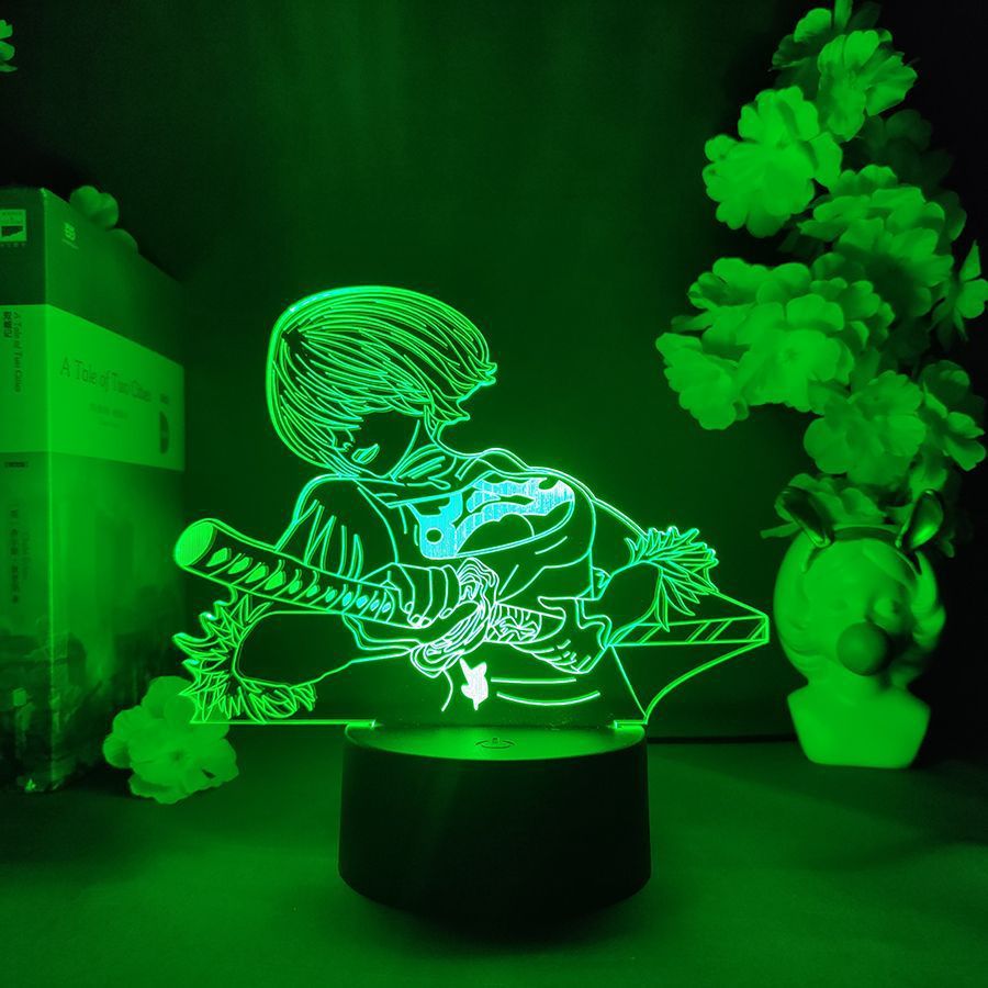 Night Light Yorha 2b Nier: Automata 3d Charging Eye-care Car