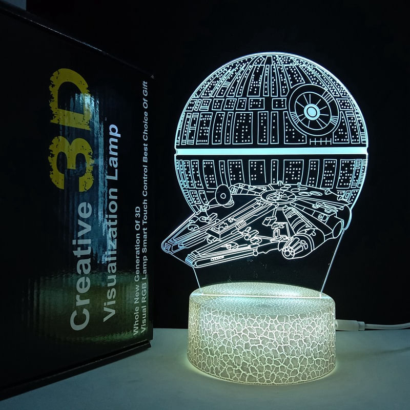 Desenho Animado Do Festival Night Light 3d Led Para O Bedroom Night Market