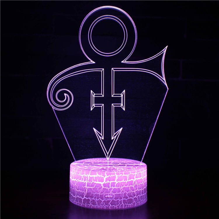 Light Night Light 3d Star Group Name Symbol Led Colorful Touch Tab