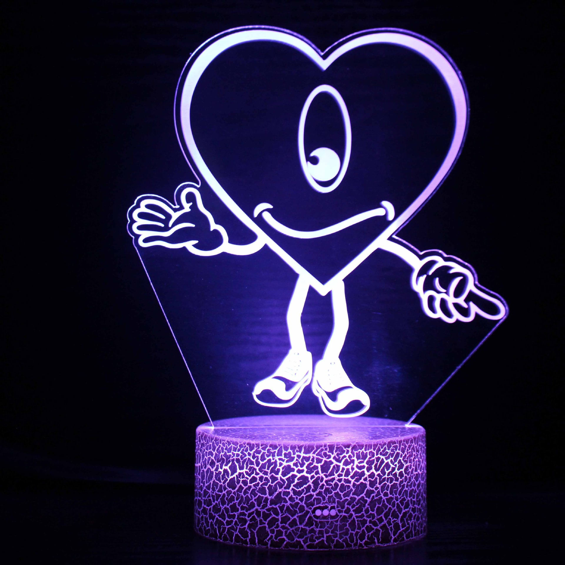 Candeeiro De Mesa Michael Jackson 3d Music Singer Led Light