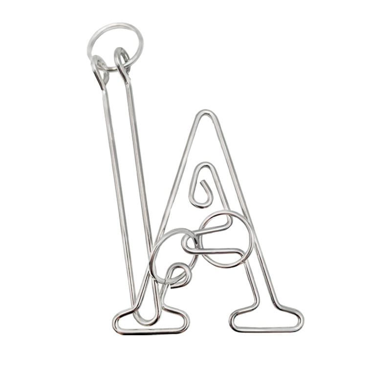 Brain Teaser Toy Metal Nine-link High Difficulty Ring Puz