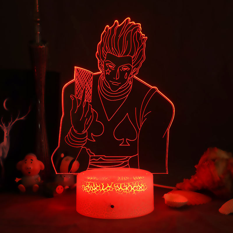 Night Light Hunter X Hunter Killua Zoldyck E Hisoka 3d