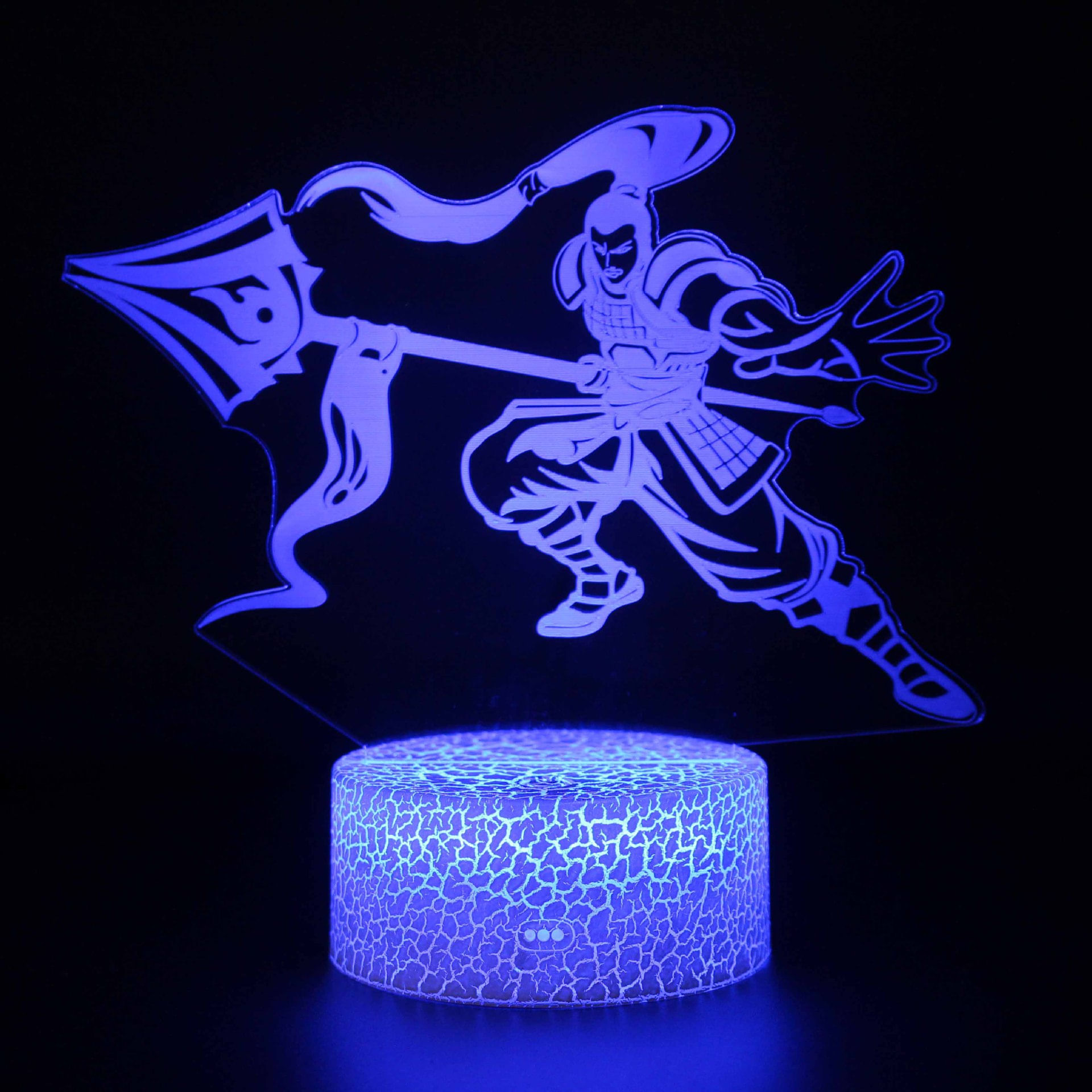 Controle De Toque Colorido 3D Lamp Legends Creative Visual Led