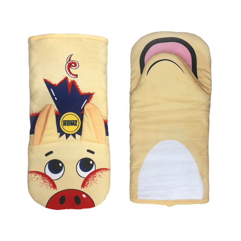 Luvas Resistentes Ao Calor Para Assar E Microondas 100% Algodão