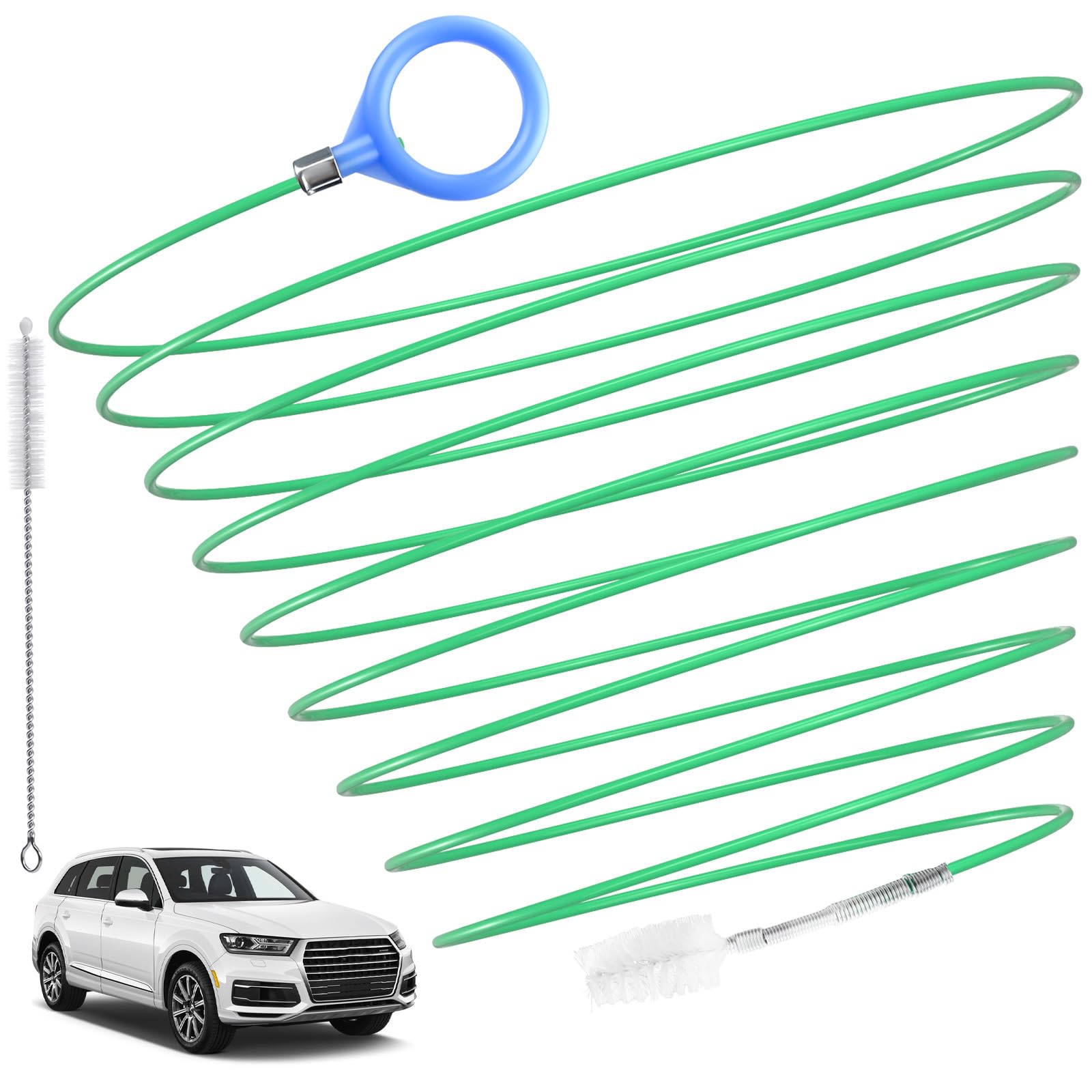 Herramienta Para Limpieza De Drenajes Ecocstm Auto Techo Solar Con Tubo Flexible De 5 M