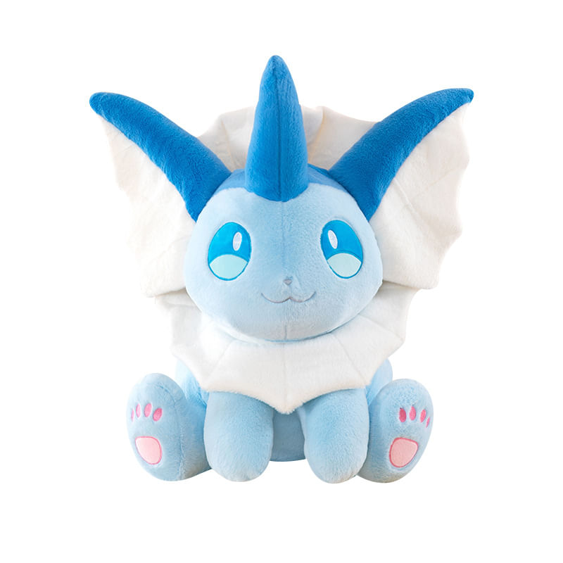 Brinquedo De Boneca De Pelúcia Blue Vaporeon 30 Cm Sentado Pokémon Plush
