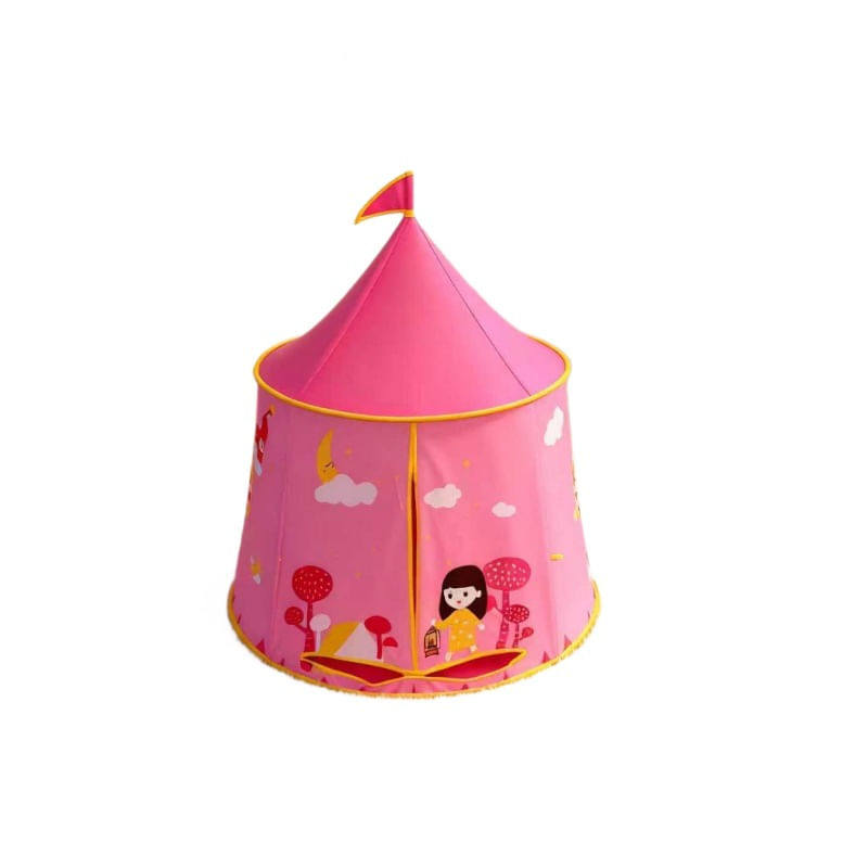 Play Tent Indian Teepee Pink Para Meninas E Quartos Infantis