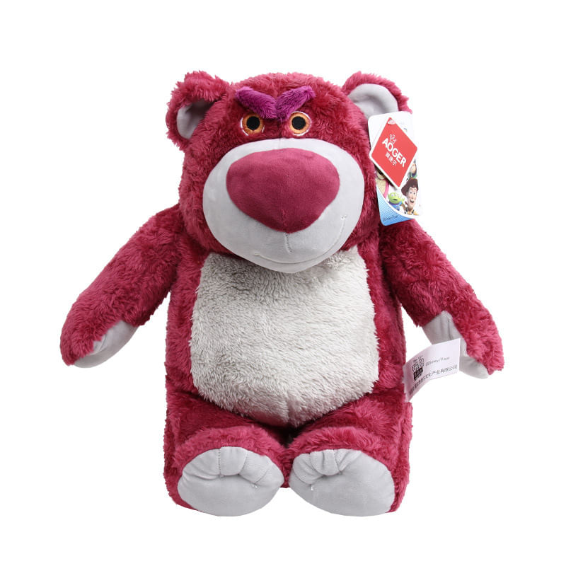 Boneca De Pelúcia Lotso Strawberry Bear 39 Cm Disney Toy Story 4