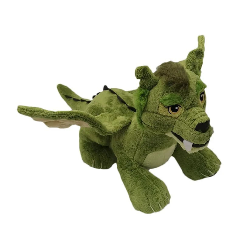 Boneca De Pelúcia Peter Dragon Green 50 Cm Soft Cuddly Dinossauro