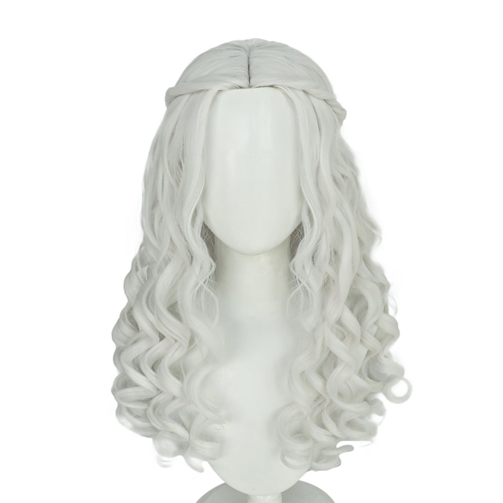 Traje White Queen Alice In Wonderland Anime Party Synthetic