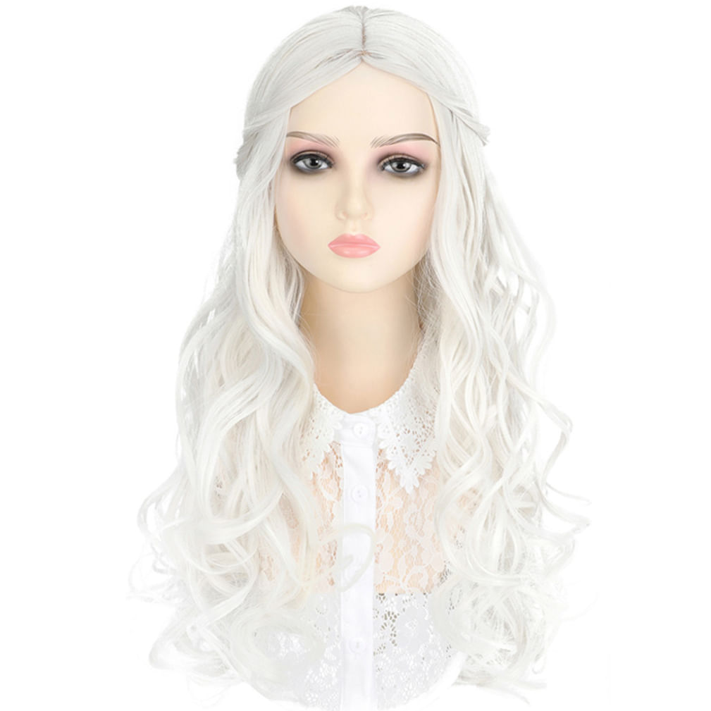 Costume Wonderlands White Queen Anime Party Synthetic Cosplay