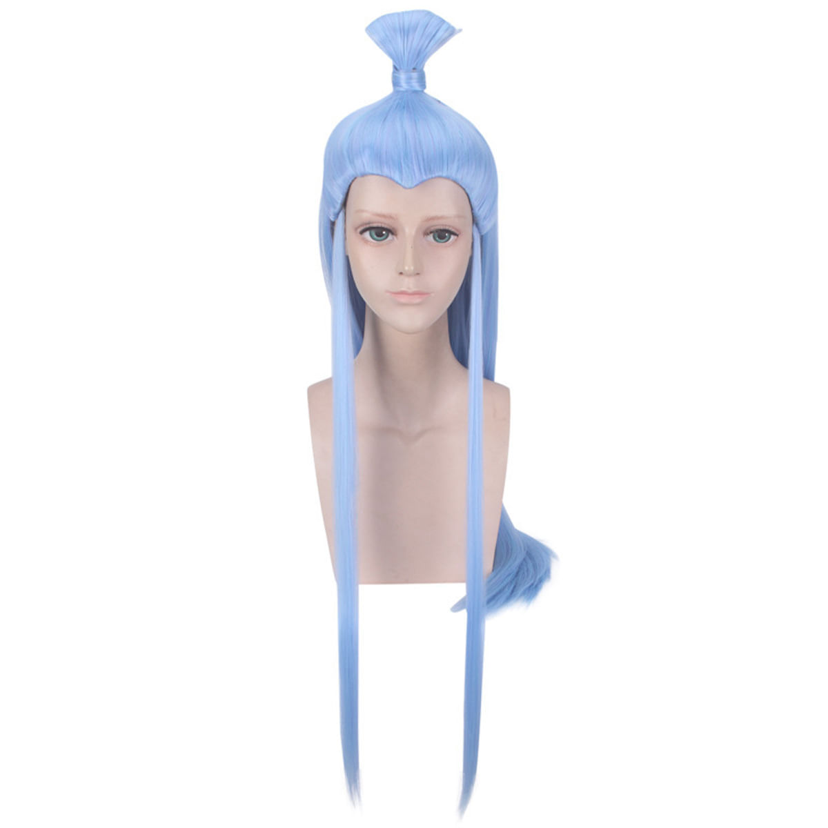Peruca De Cosplay Nezha's Devil Boy Anime Sintética 80cm